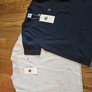Petit Bateau 2 Unisex T Shirts KIDS Size 6   116 Cm